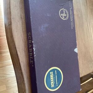 Scrabble Classic Board Game Box - Deep Plum